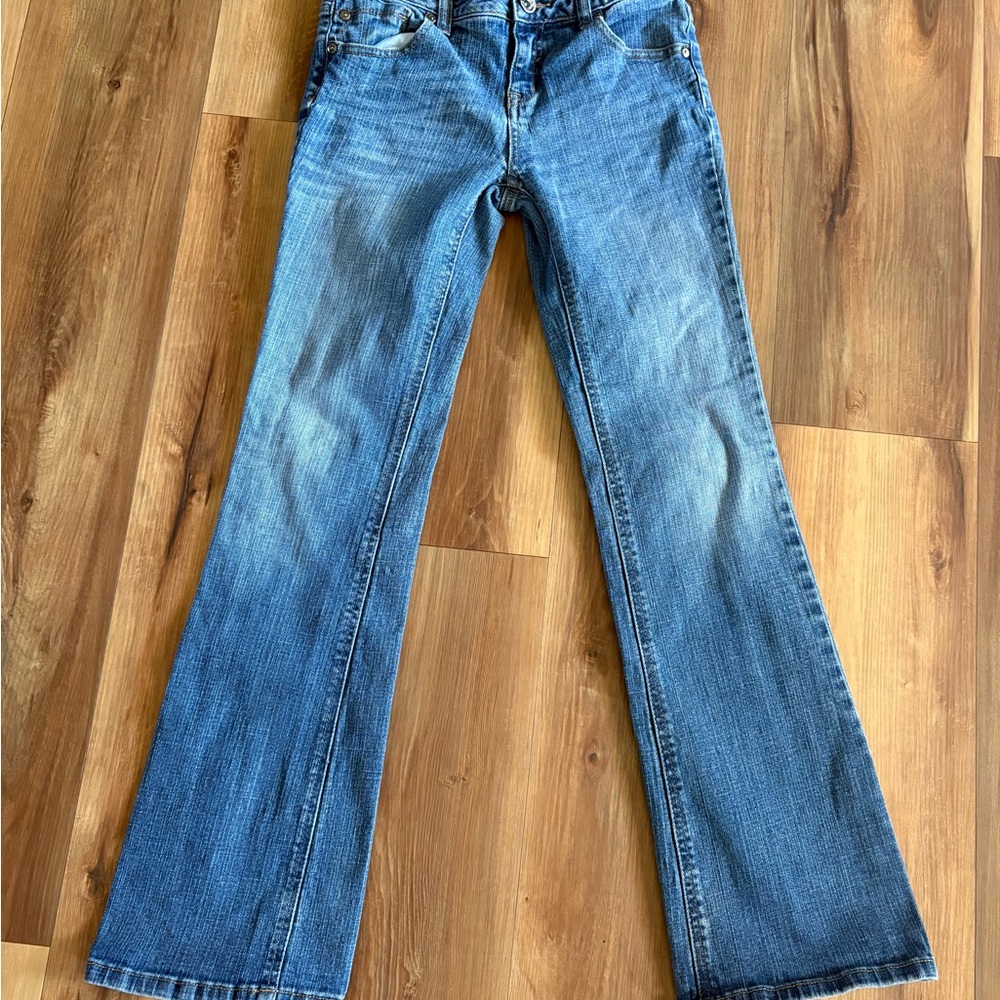 Justice Premium Jeans Girls 12R  Boot Cut Simply Low  Jeans